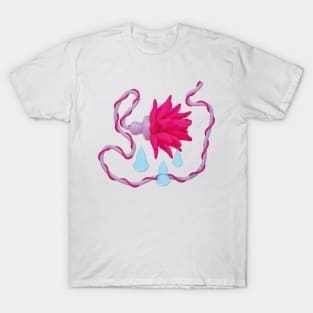 flower with drops T-Shirt